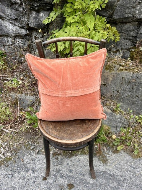 Putetrekk velur 50x50 cm Burnt orange