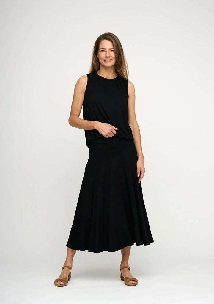 Gracious skjørt lyocell black