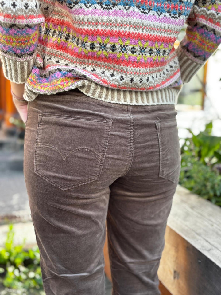 Tessy bukse velvet mud