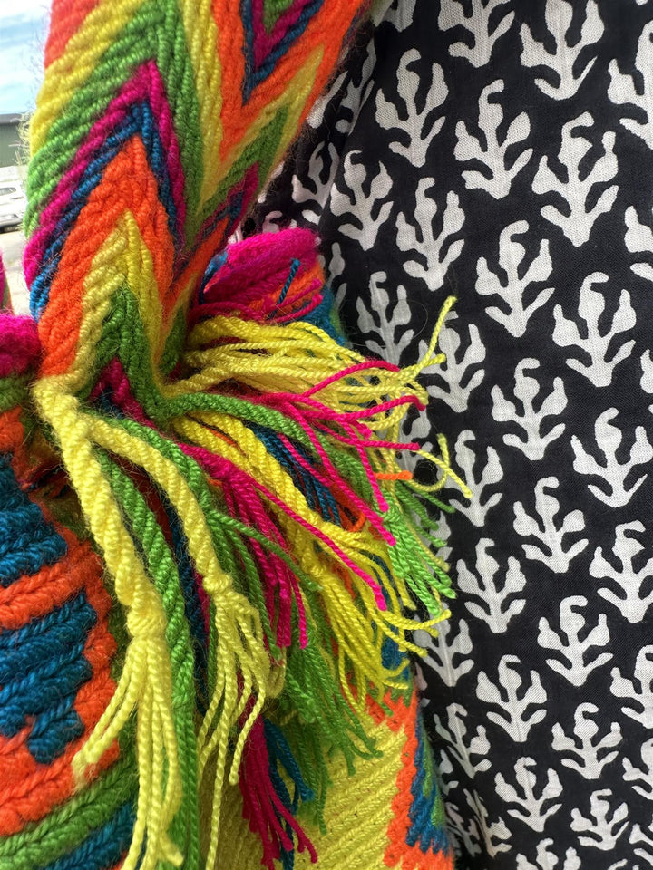 Guariche Wayuu bag neonfarger Nr 3
