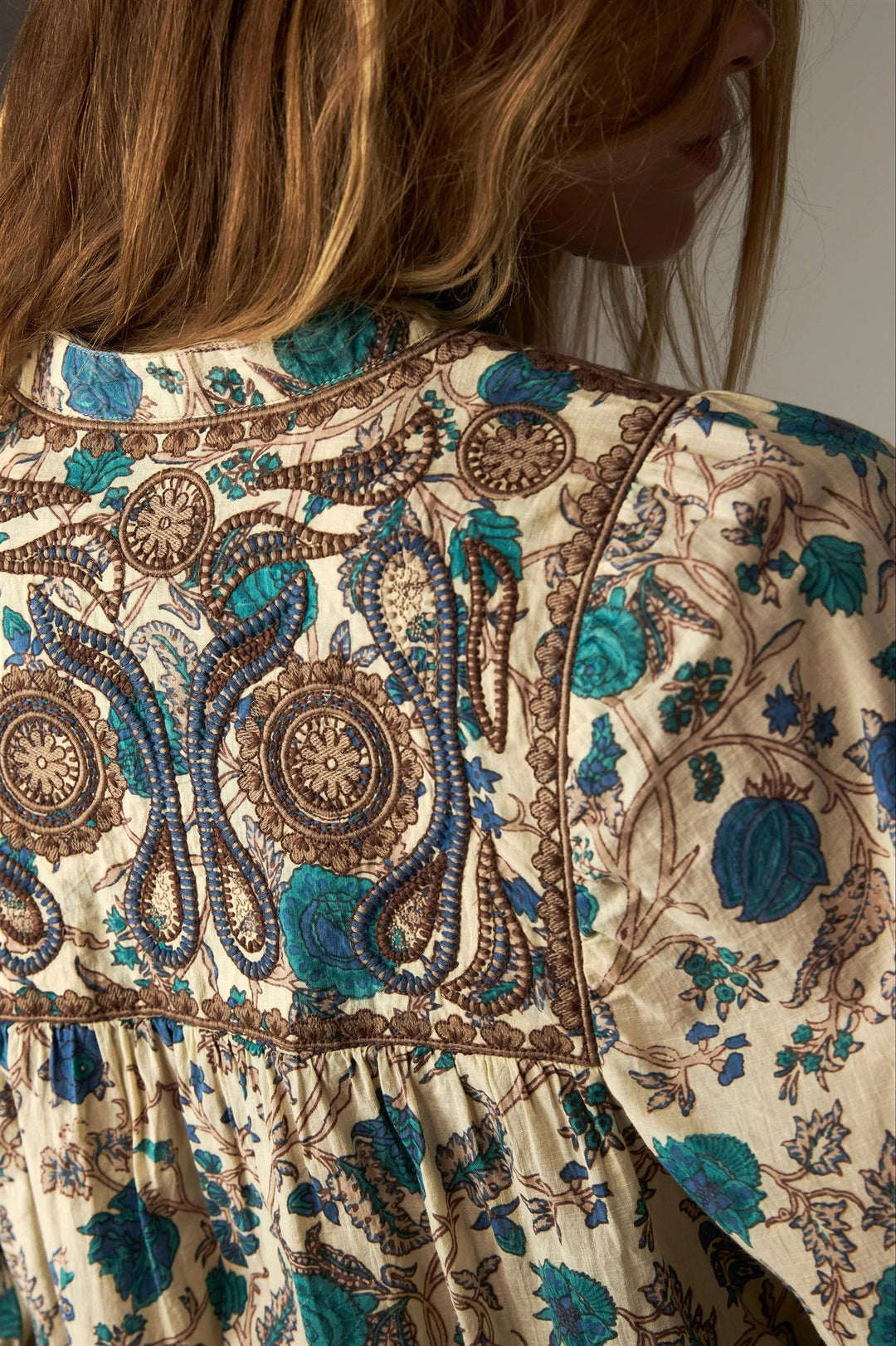 Kelly bluse verde provence