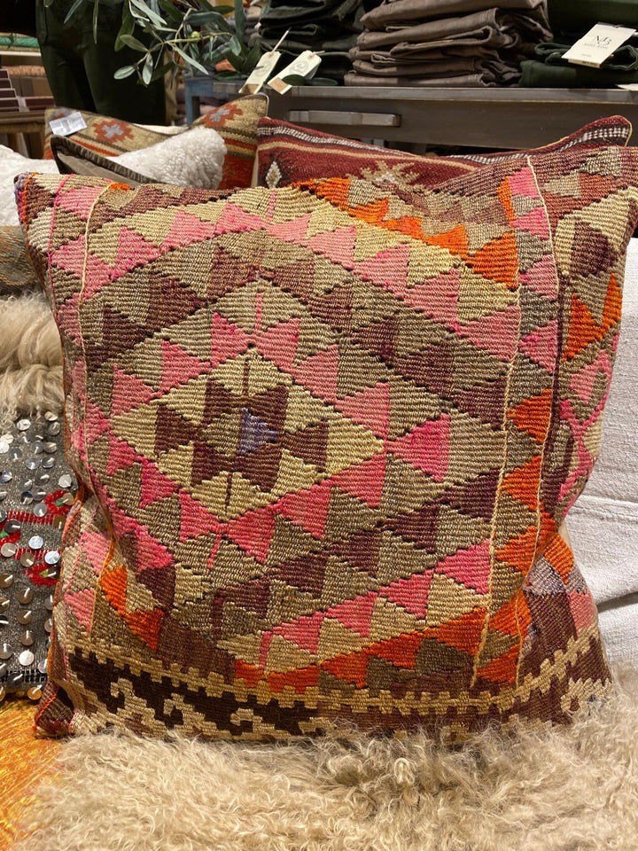 Putetrekk Kelim 50 x 50 cm #79