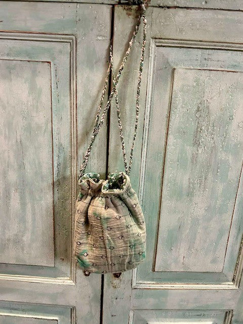 Kantha pompadour green/turquise