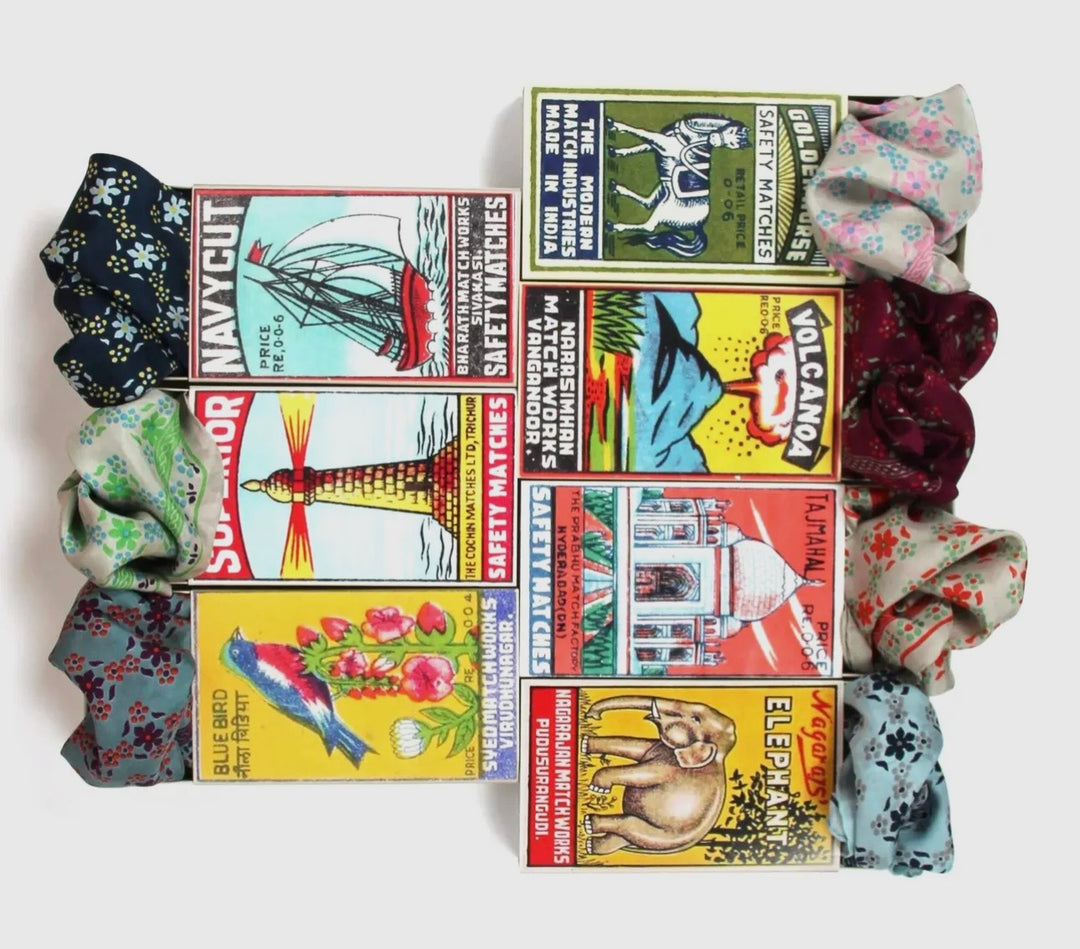 Skjerf mini Alice orange