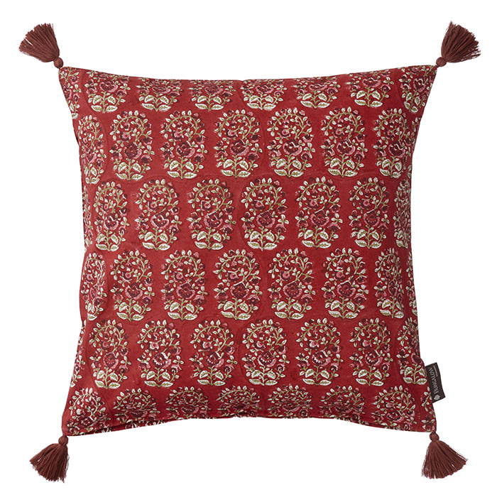 putetrekk 50 x50 cm Mallika ruby