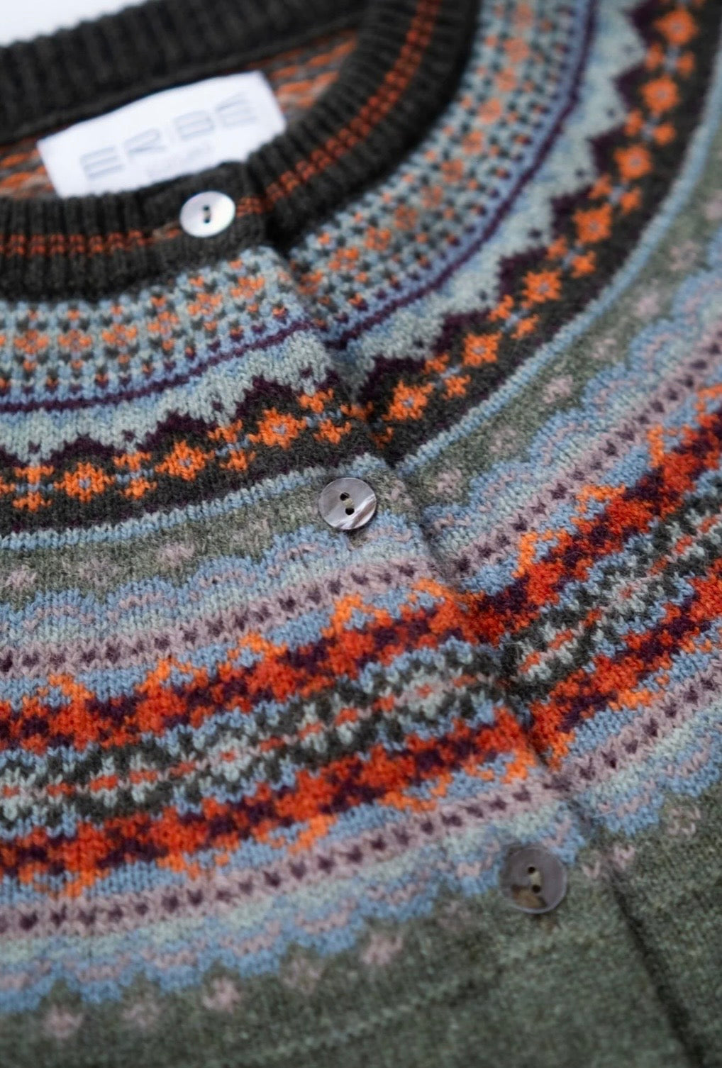 Alpine cardigan Braemar.