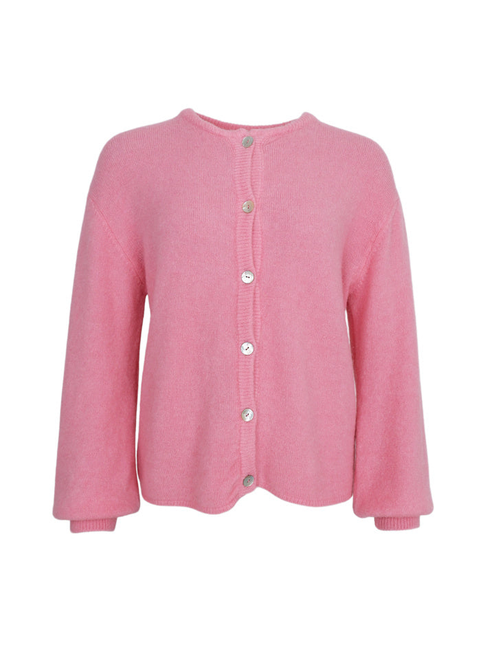 Bella knit cardigan candy