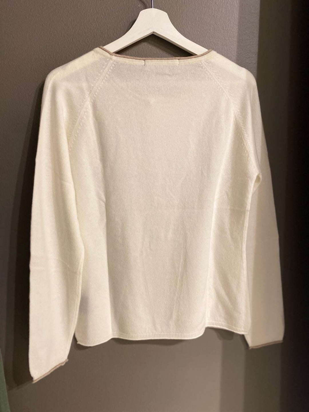 Cashmere pullover ivory