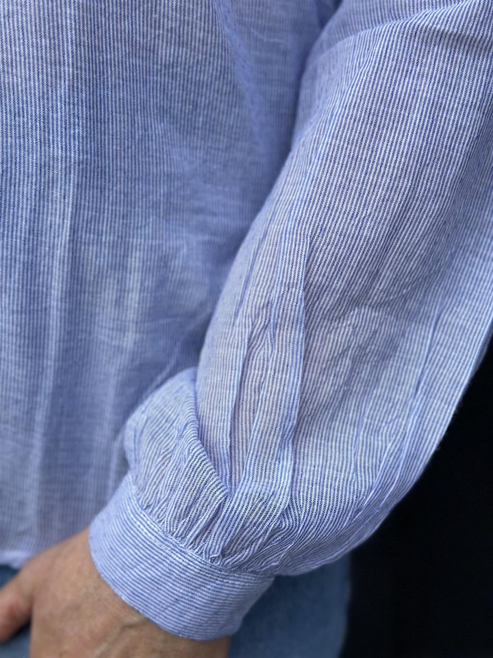Benedicte bluse blue stripe