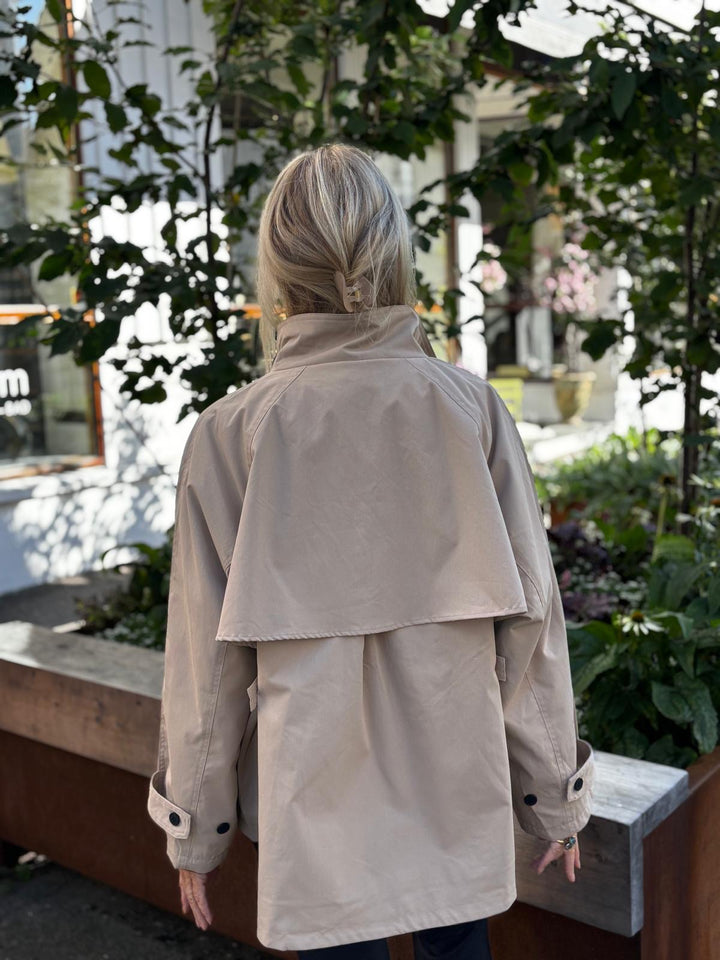 Elenza trenchjakke taupe