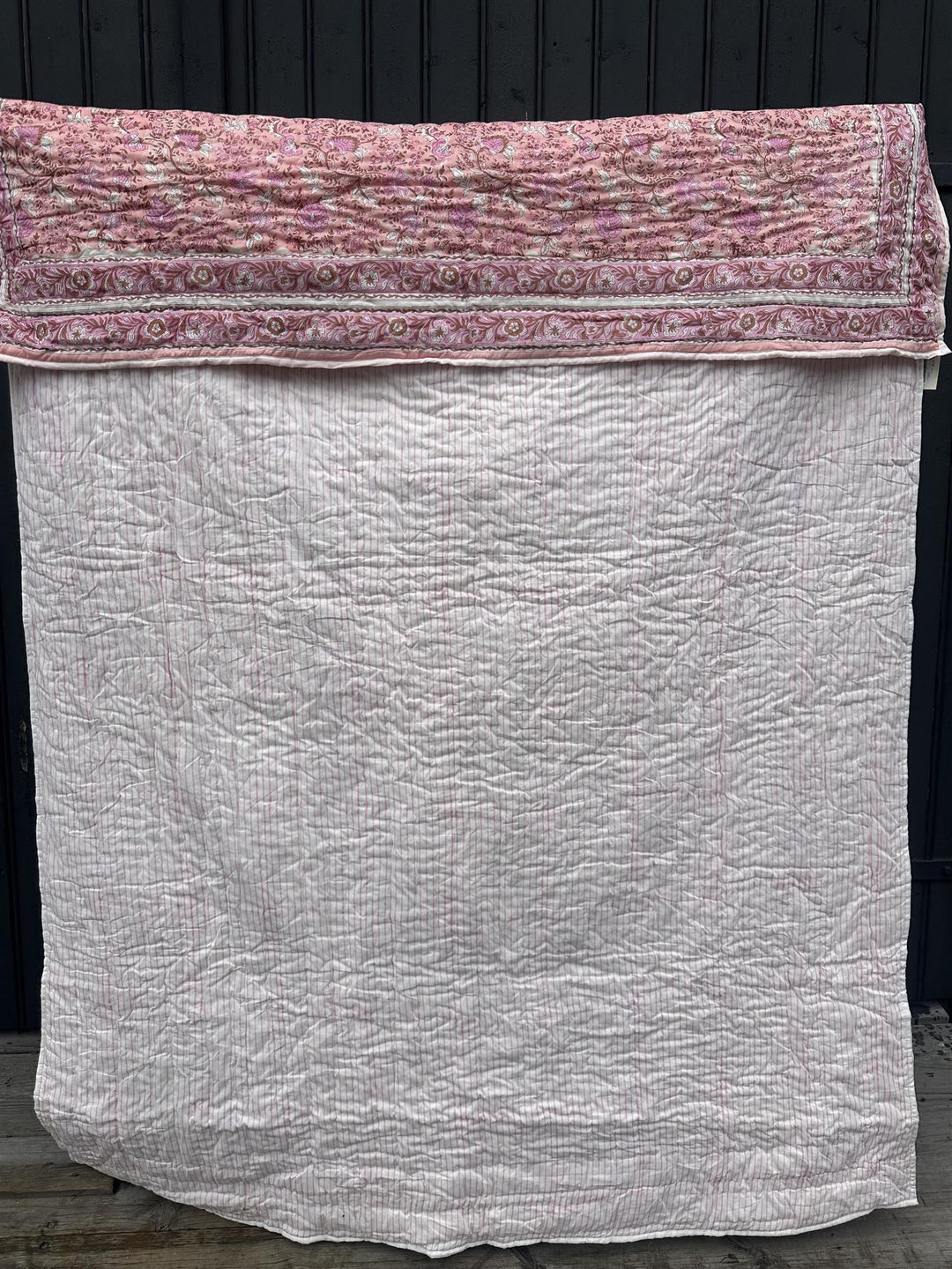 Quilt Fleur pink 150 x 250 cm