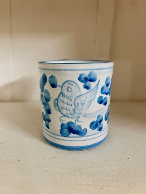 Arabesco krus himmelblå