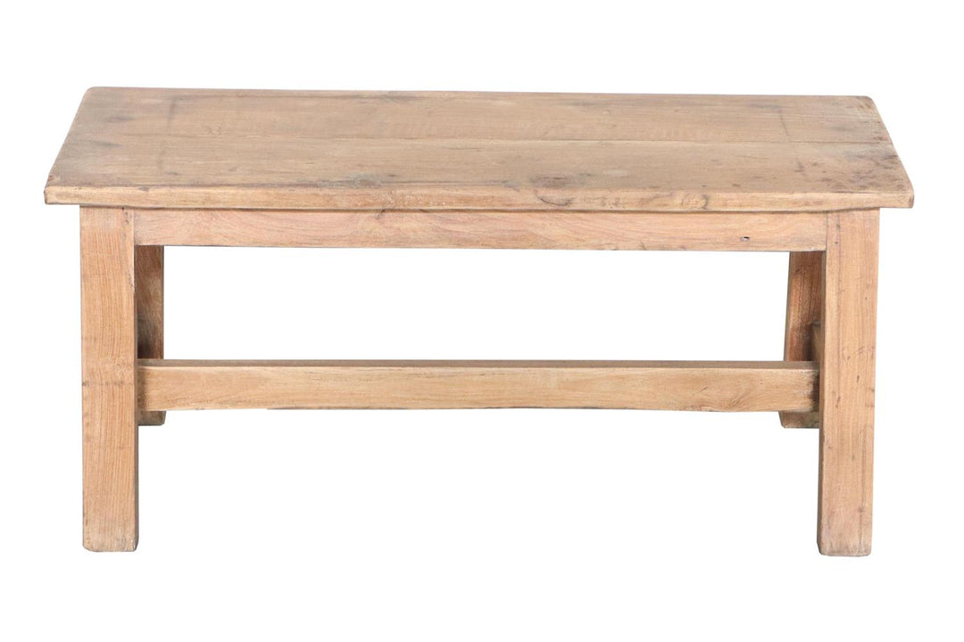 Benk vintage lys tre