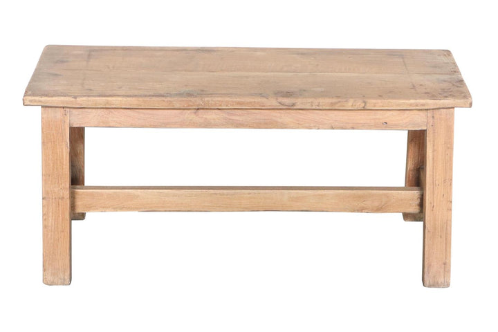 Benk vintage lys tre