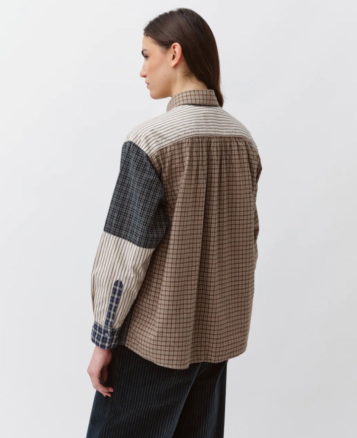 Cabia patch rute skjorte