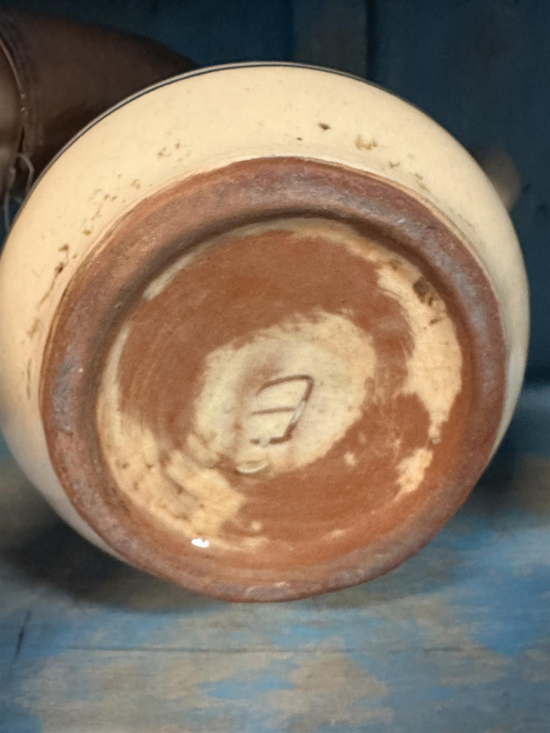 Vintage mugge H: 16 cm
