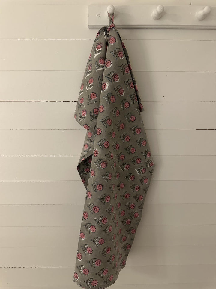 Kjøkkenhåndkle Gabrielle blokkprint