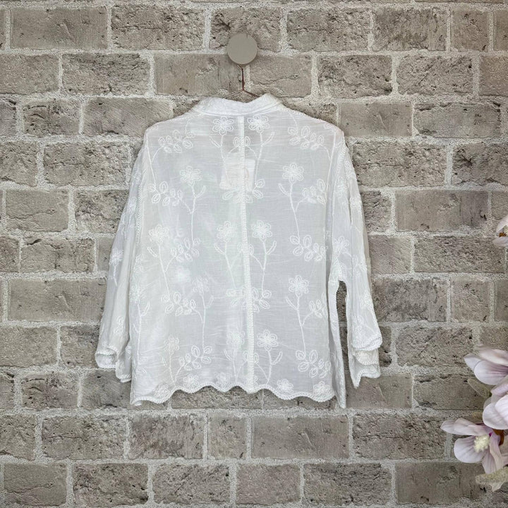 Akasie bluse white