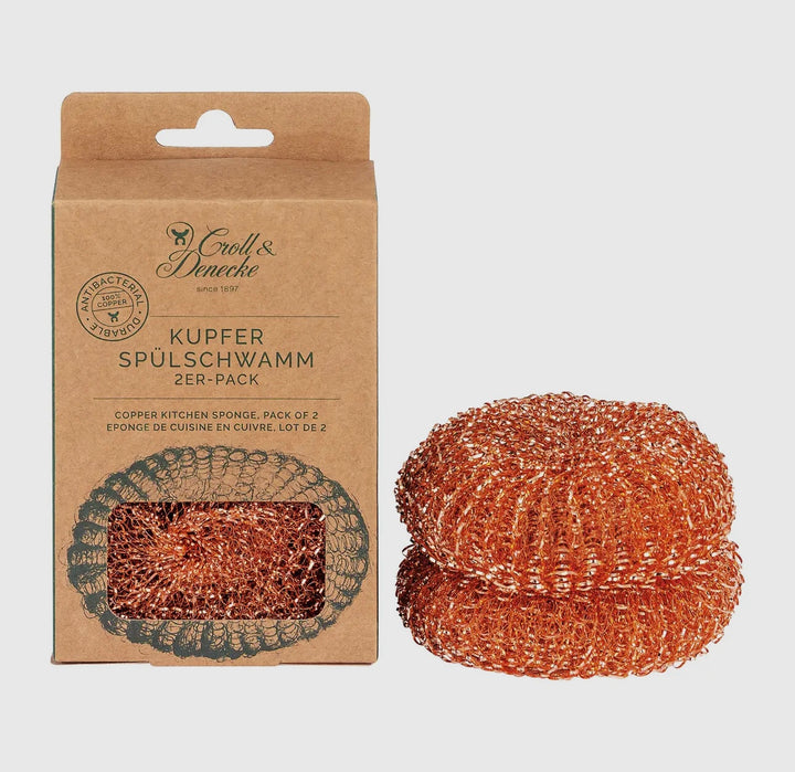 Kobberskrubb sett à 2 stk