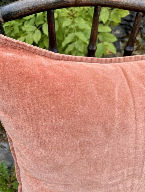 Putetrekk velur 50x50 cm Burnt orange