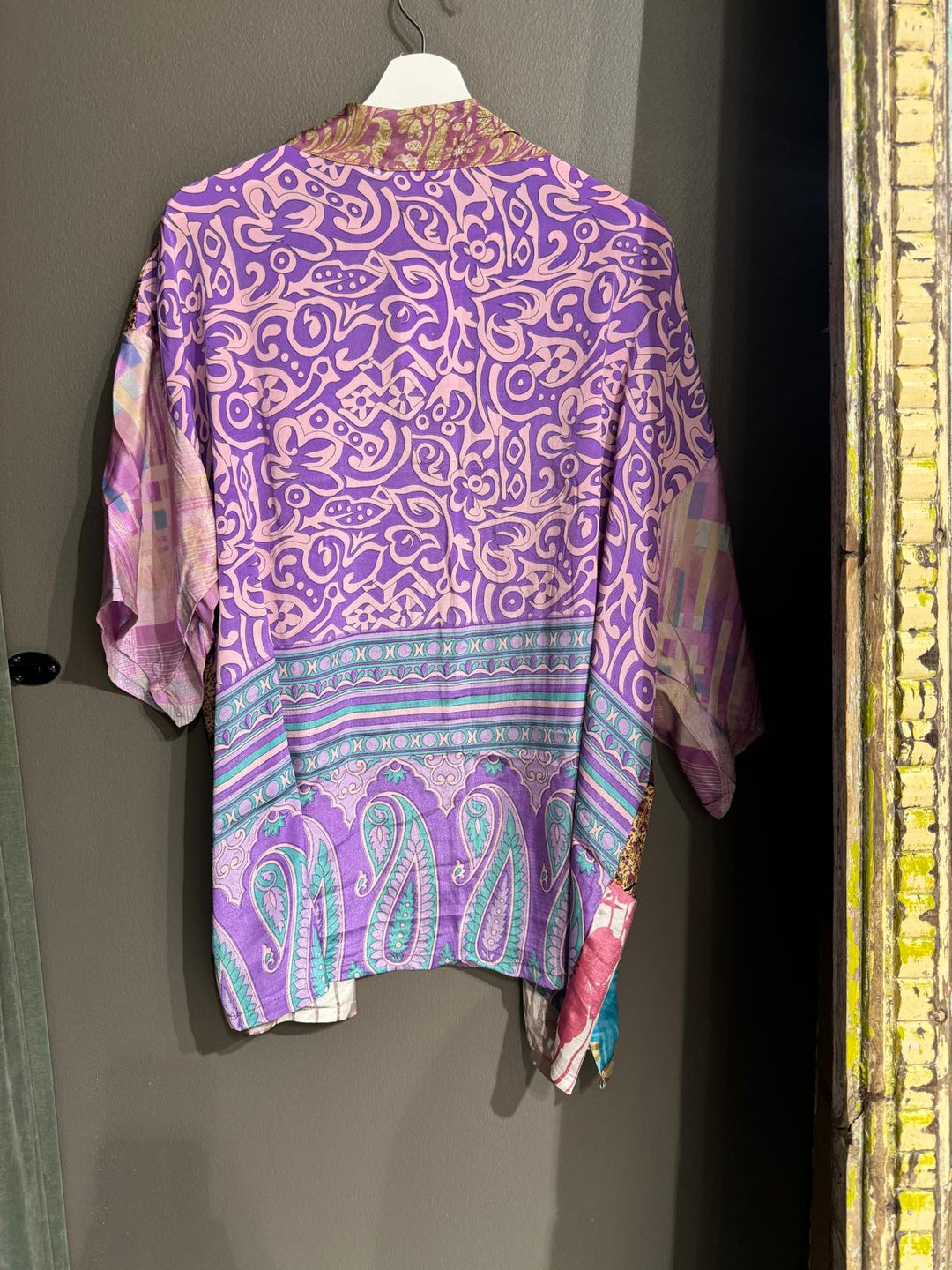 Lotus short kimono #238