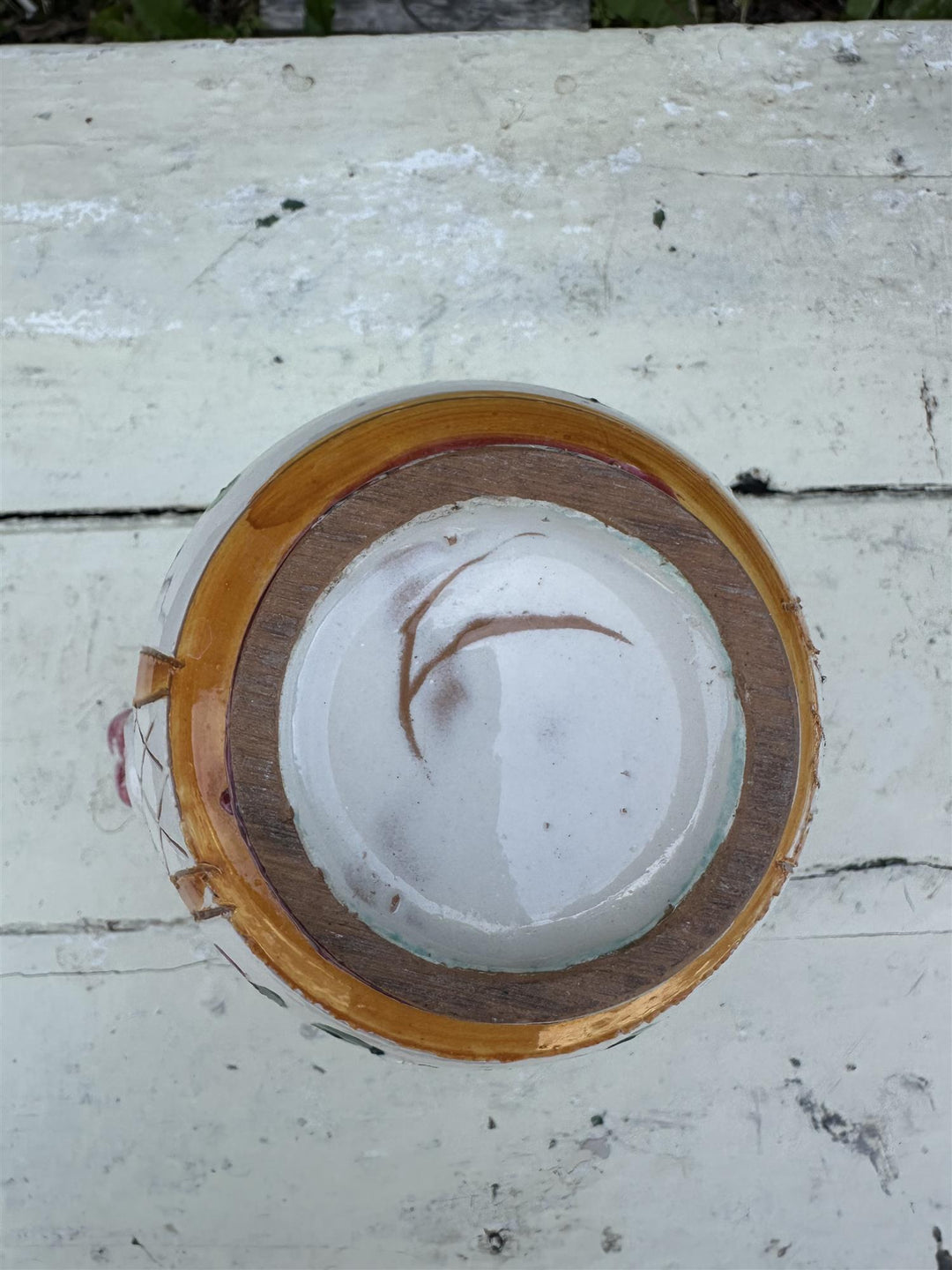 Vintage mugge H: 15 cm