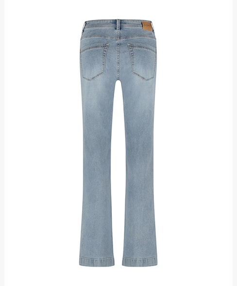 Bukse Colette front patch pockets bleach