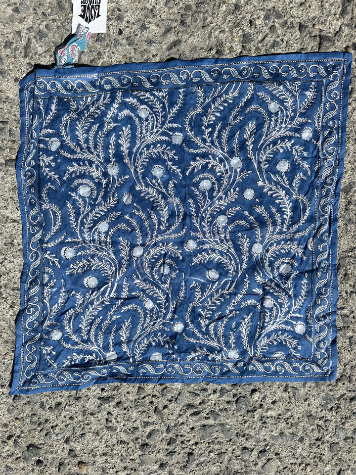 Bandol lite skjerf blue