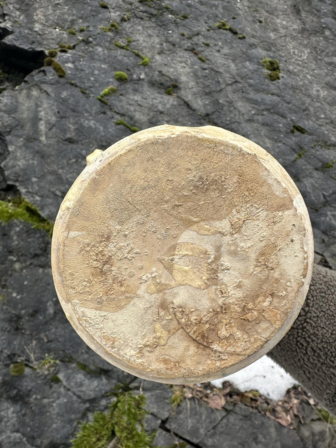 Vintage mugge H: 23,5 cm