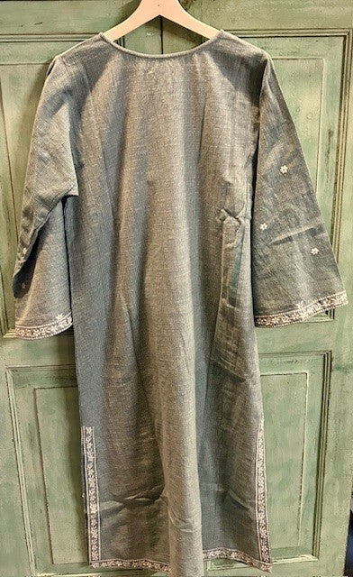 Ganga tunic kjole nomade blue
