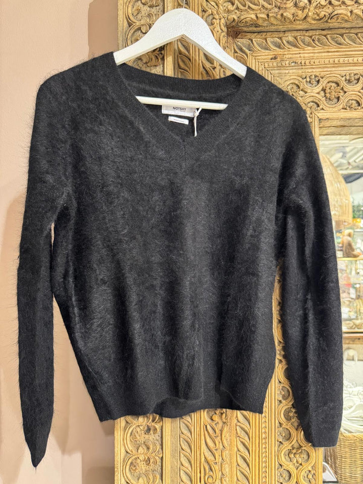 Lima cashmere genser sort