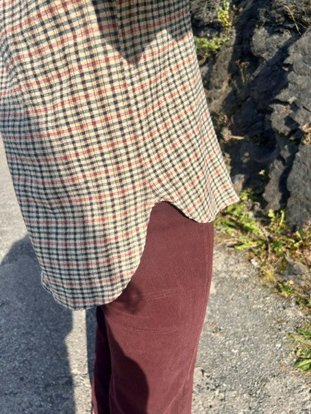 Vera skjorte rustic rutet