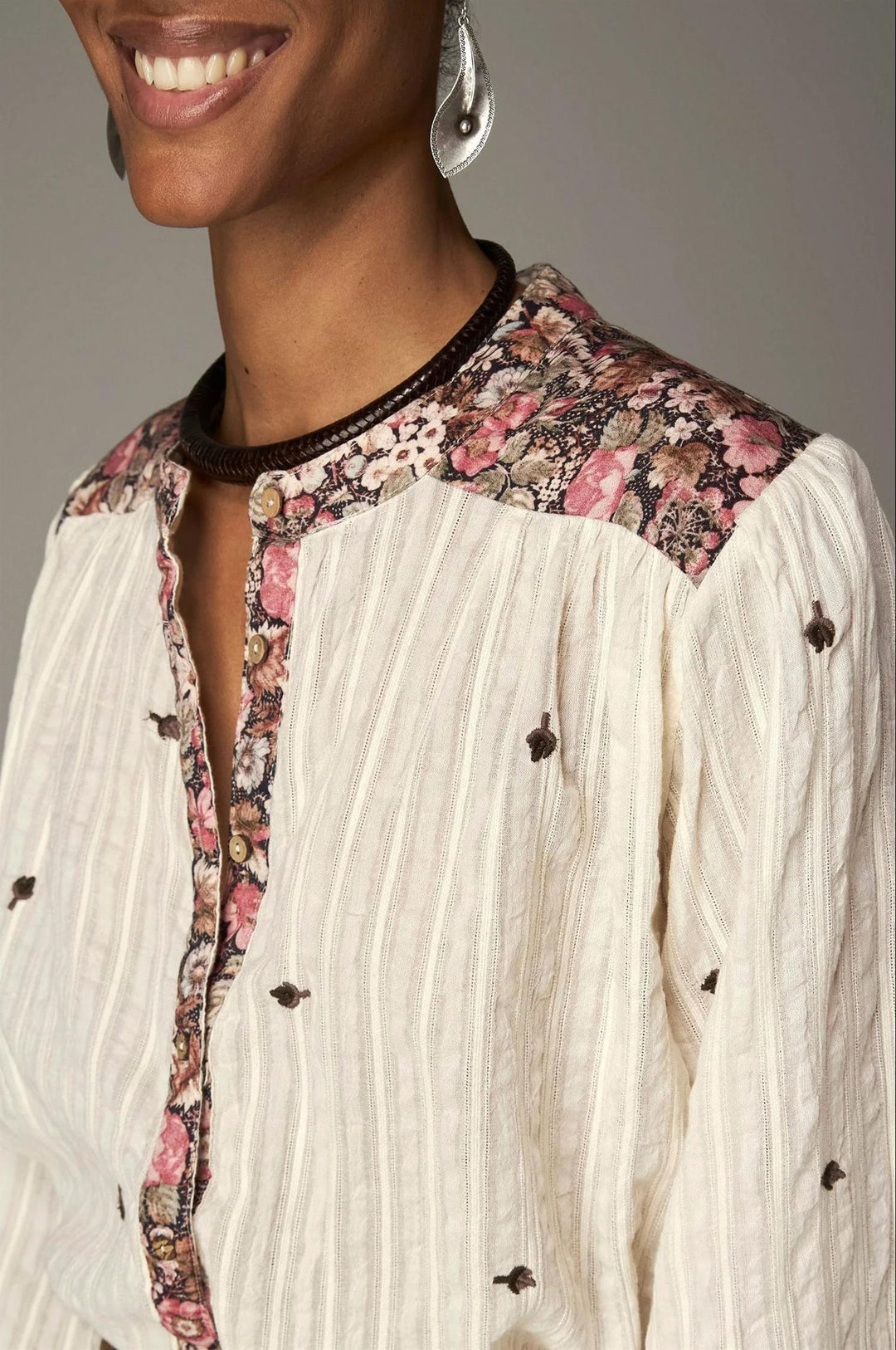 Marie bluse ivory