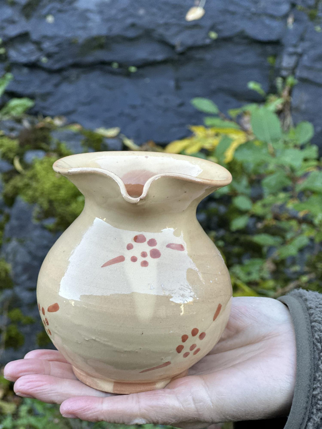 Vintage mugge H: 11 cm