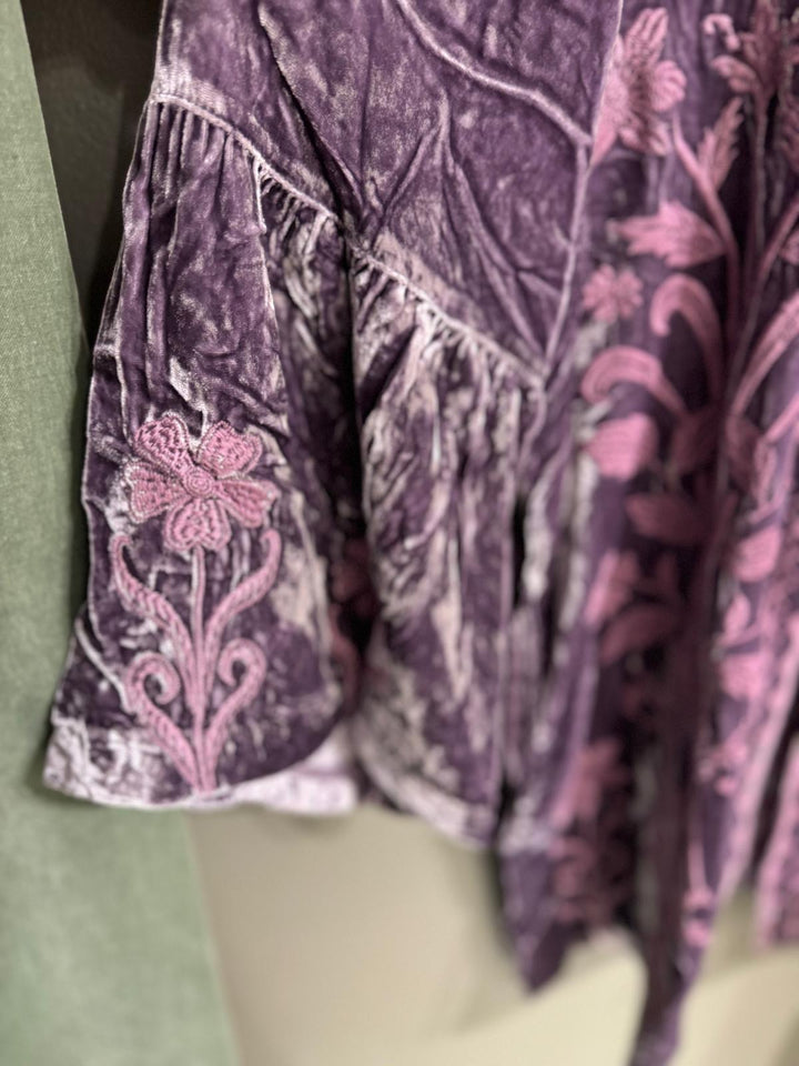 Kimono dusty purple