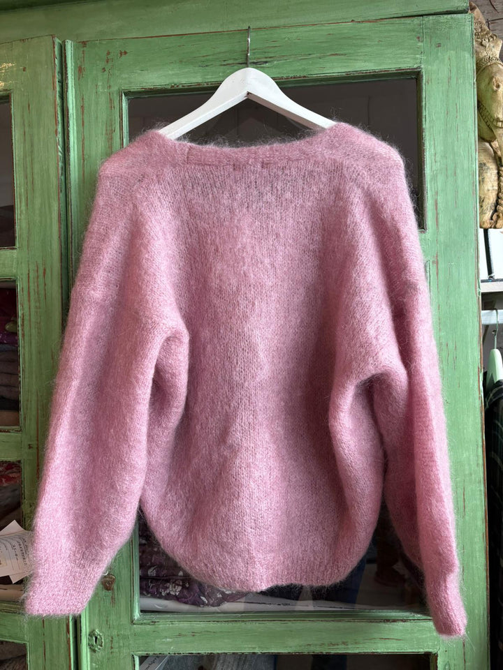 Lilje cardigan dusty rose