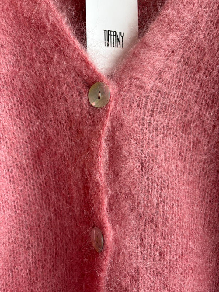 Lilje cardigan candy pink