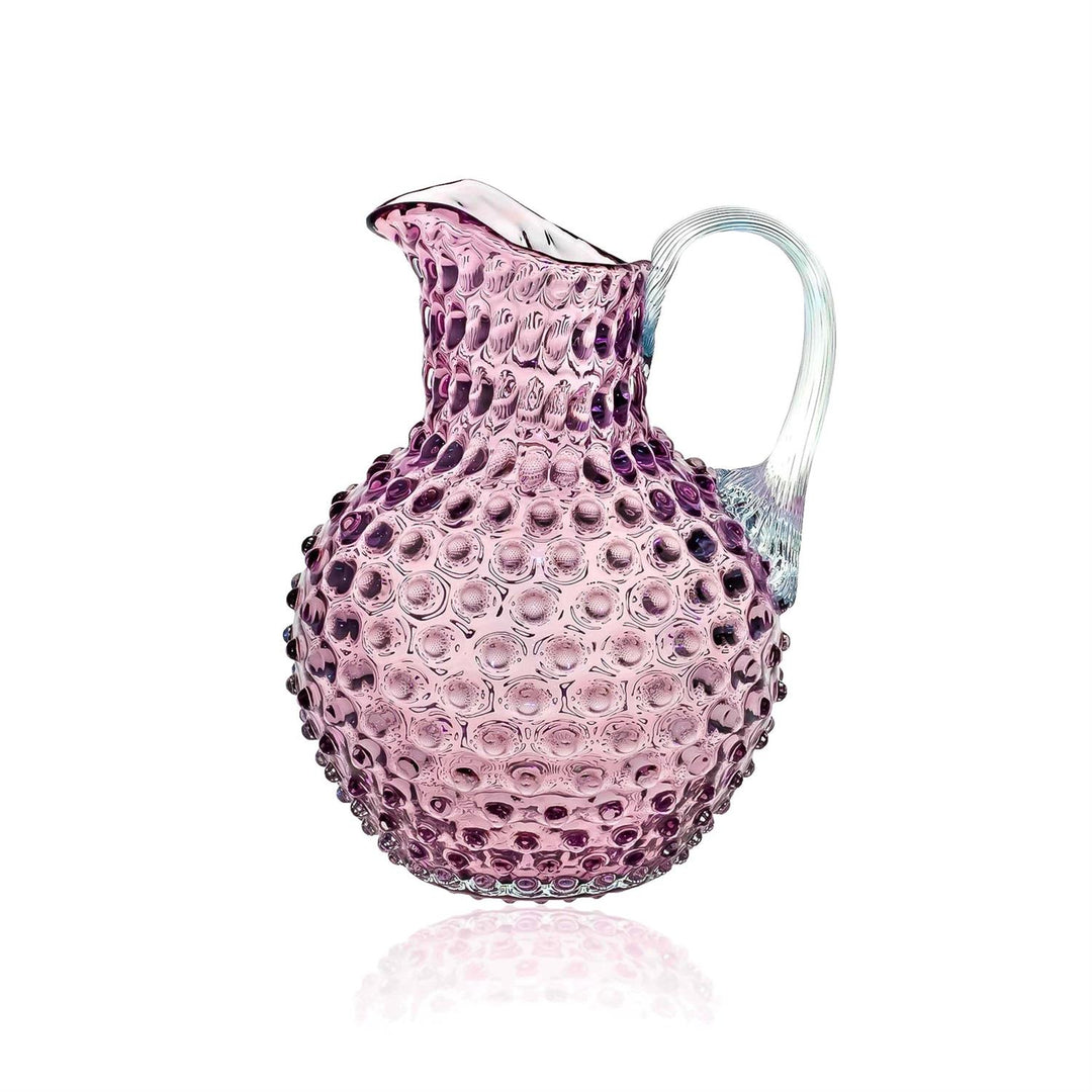 Hobnail jug underlay violet 2 liter