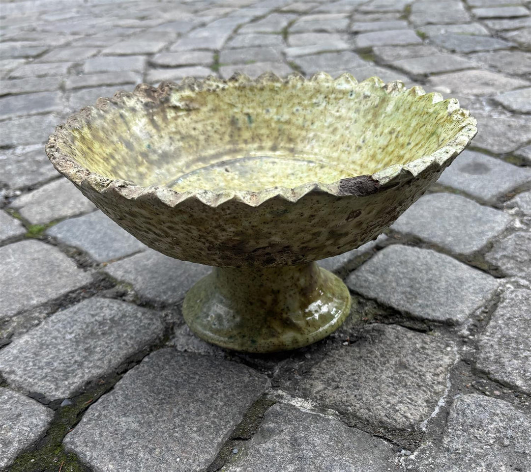 Tamegrout skål med stett Ø 25 cm gul