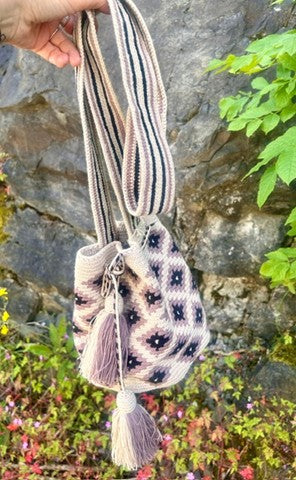Wayuu Lila Mochilla small