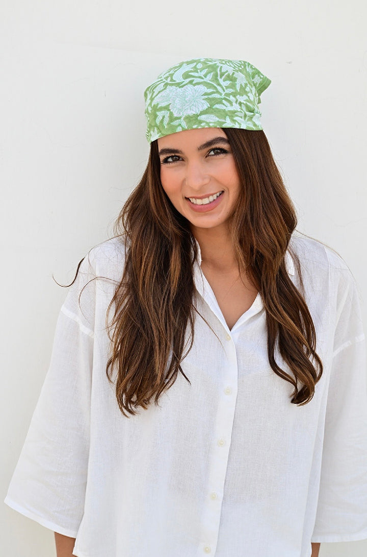 Lyon lite skjerf grass green