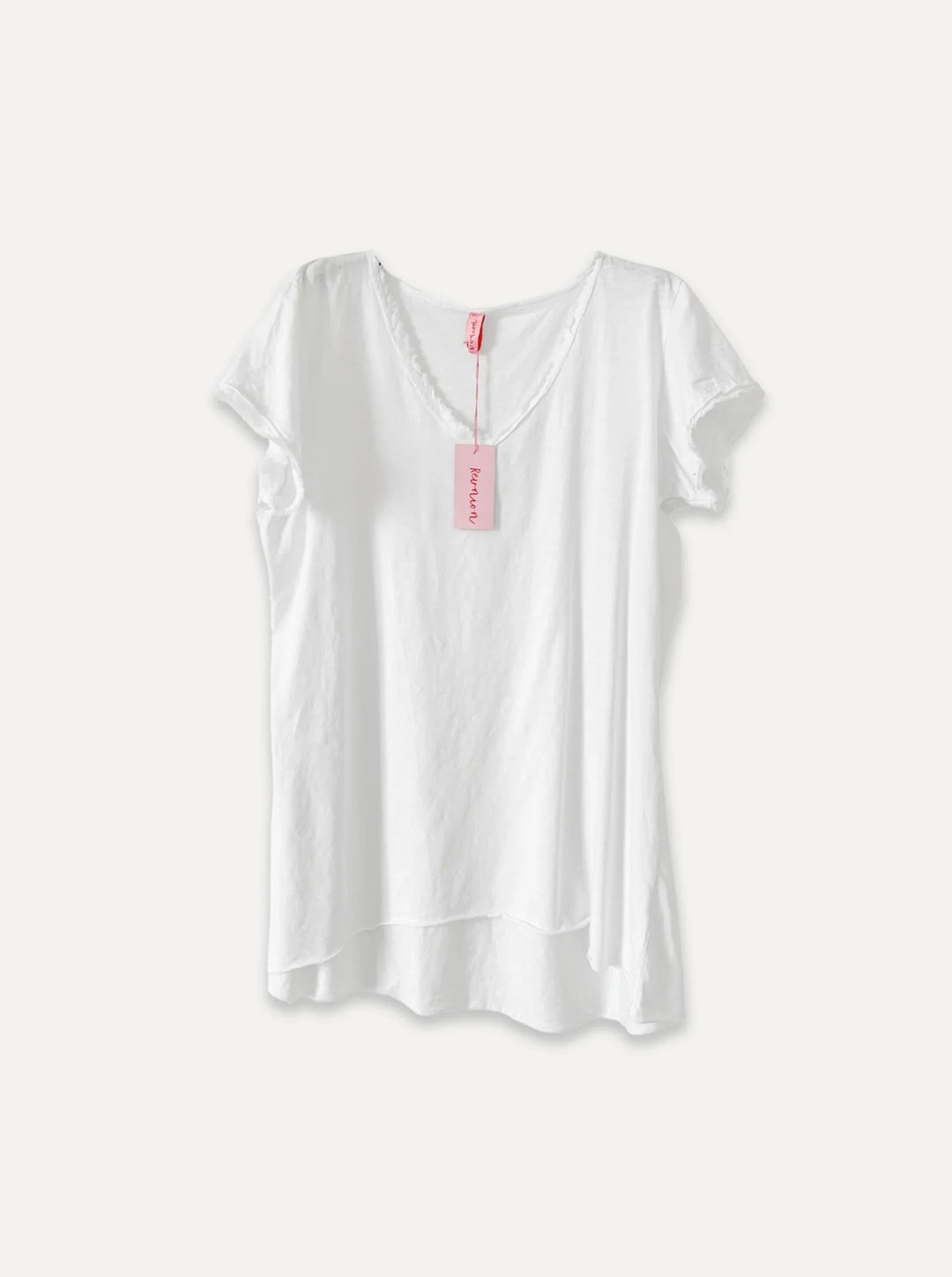 V-classic t-shirt white