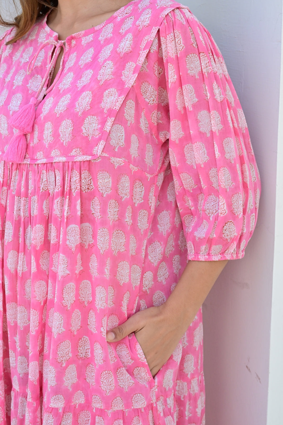 Arles smekkekjole rosy