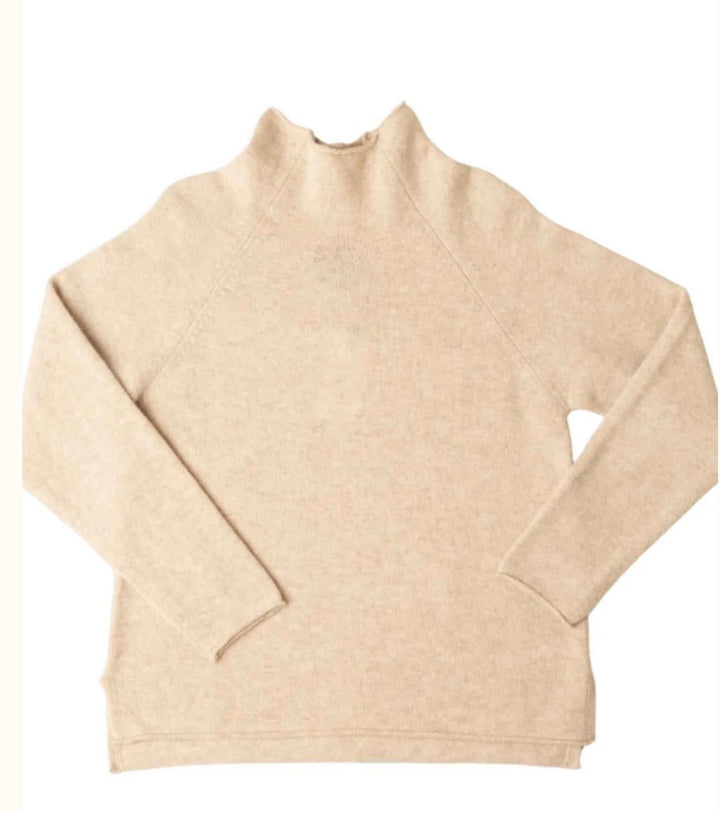 Corry raglangenser lys beige