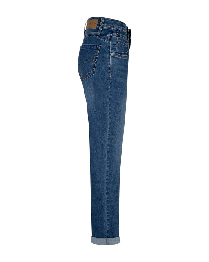 Relax jeans dark stone used