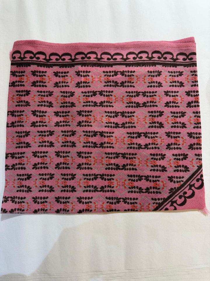 Delta ullskjerf Celeste rose