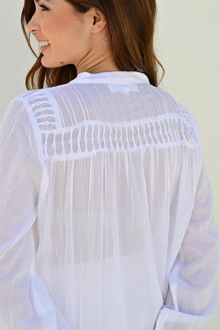 Provence bluse white