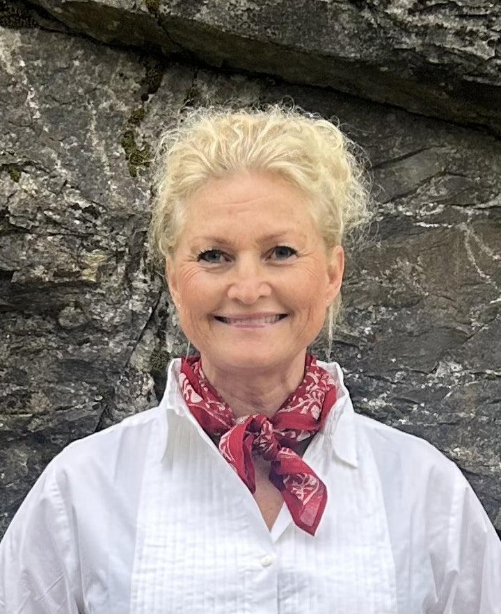 Malou lite skjerf rød