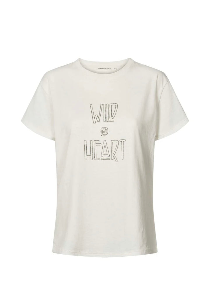 Wild @heart t-shirt chalk