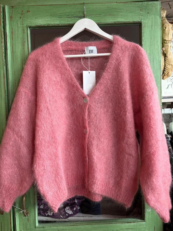 Lilje cardigan candy pink